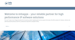 Desktop Screenshot of infoapps.de
